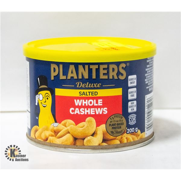 NEW PLANTERS DELUXE SALTED WHOLE CASHEWS - 200G