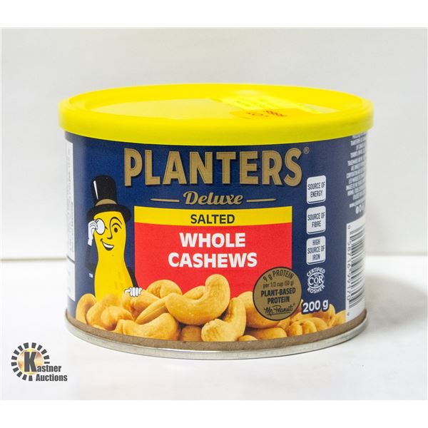 NEW PLANTERS DELUXE SALTED WHOLE CASHEWS - 200G