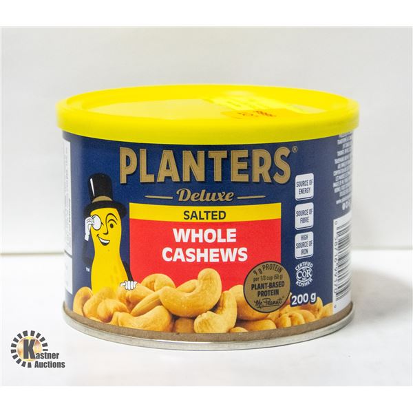 NEW PLANTERS DELUXE SALTED WHOLE CASHEWS - 200G