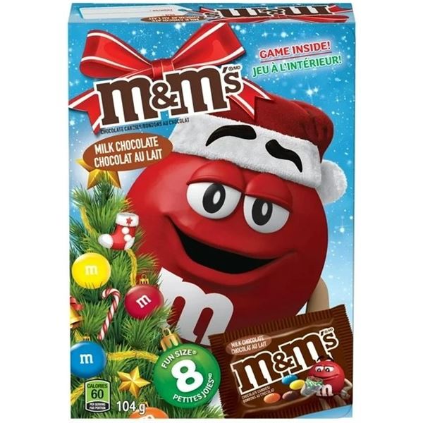 NEW 3 BOXES WITH 8 PACKS OF M&M'S MILK CHOCOLATE