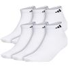 Image 1 : NEW 6 PAIRS ADIDAS MENS SUPERLITE ARCH COMPRESSION