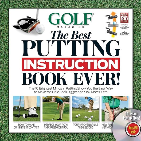 THE BEST PUTTING INSTRUCTION BOOK EVER BOOK