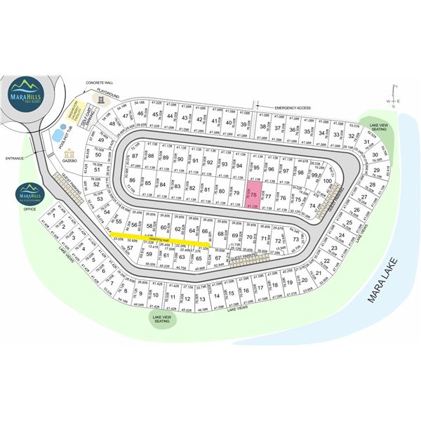 Proposed Strata Lot 78 at MaraHills RV Park, MaraHills Golf Resort