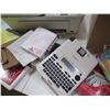 Image 8 : HP Printer & Ink Cartridges, Air Monster Fan, P-Touch Label Maker, Supplies, etc
