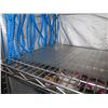 Image 2 : Rolling Metal Mesh Shelving Unit (contents not included)