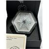 Image 2 : 2023 $20 Fine Silver Coin Snowflake (tax exempt)