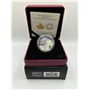 Image 1 : 2016 $20 Fine Silver Coin Glow-in-the-Dark Glass with Silver Fume (tax exempt)