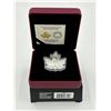 Image 1 : 2016 $10 Fine Silver Coin. Maple Leaf Silhouette Canada Geese (tax exempt)