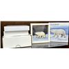 Image 1 : 2018 Real Shaped Iconic Canada 100g enameled Polar Bear (tax exempt)