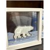 Image 3 : 2018 Real Shaped Iconic Canada 100g enameled Polar Bear (tax exempt)