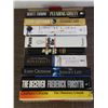 Image 1 : Lot of 9 Hardcover Books John Grisham, Ken Follett, Graham Greene, Etc