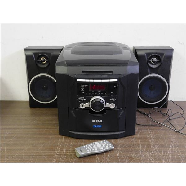 RCA 5-CD Changer Stereo
