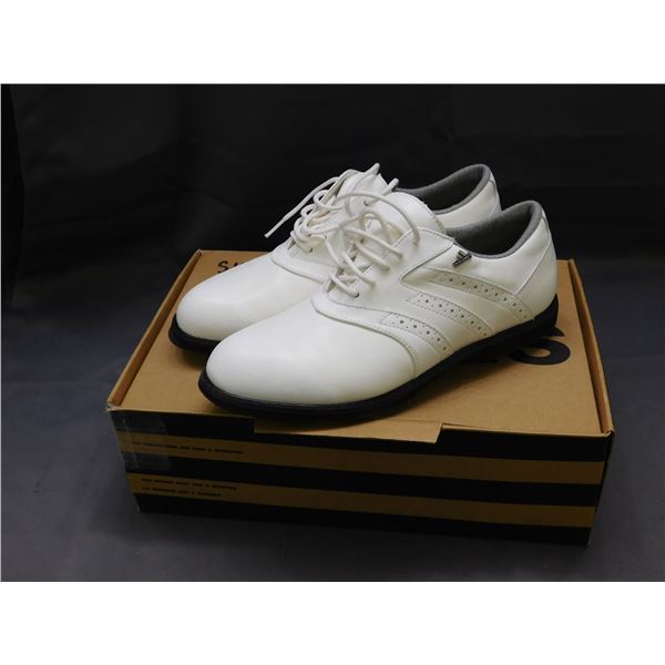 Adidas Size 9 Golf Cleats White Outdoor Shoes