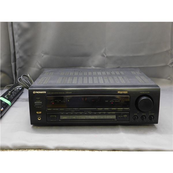 Pioneer VSX-453 Stereo Receiver.