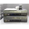 Image 2 : Toshiba 4-Head Hi-Fi Video Cassette Recorders Pair, Extra Remotes & Paperwork.