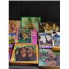 Image 3 : Lot of 100pc 12 Puzzles Dogs, Cats, Animals