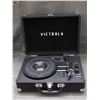 Image 1 : Victrola Bluetooth Turntable Record Player Modern Black Briefcase Style