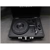Image 2 : Victrola Bluetooth Turntable Record Player Modern Black Briefcase Style