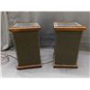 Image 2 : Pair of Electrohome Model E00-110 Walnut Finish Made in Canada Mid Century Stereo Speakers