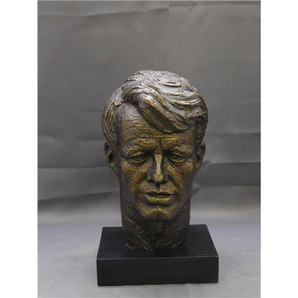Robert F Kennedy Austin Sculptures Bust Sculpture Headshot