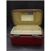 Image 1 : Red Samsonite Cosmetics Travel Luggage Carry-On Case