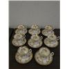 Image 1 : Lot of 8 Demitasse Royal Albert Dimity Rose Fine Bone China England Cups and Saucers
