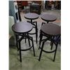 Image 1 : Set of 4 Modern Adjustable Bar Stools