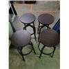 Image 2 : Set of 4 Modern Adjustable Bar Stools