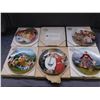 Image 1 : Lot of 5 Bradford Exchange Movie Collectible Plates Annie, Sound of Music, Etc