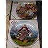 Image 2 : Lot of 5 Bradford Exchange Movie Collectible Plates Annie, Sound of Music, Etc