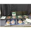 Image 1 : Lot of 8 Collectible Plates and Bradford Exchange Guide Books
