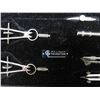 Image 4 : Minerva Lansin Stainless Thornton Made in England Drafting Set