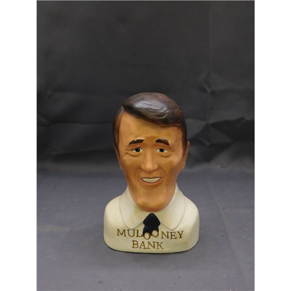 Mulooney Bank Canadian Political Caricature Ceramic Bust