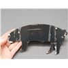 Image 3 : Heinold Hog Market Porcelain Enamel Metal Sign 8" Long
