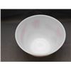 Image 6 : Fire King Milk Glass Red and White Kitchen Utensils Mixing Bowl