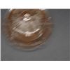 Image 2 : Depression Glass Pink Butter / Cheese Dish w Lid