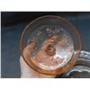Image 5 : Depression Glass Pink Butter / Cheese Dish w Lid