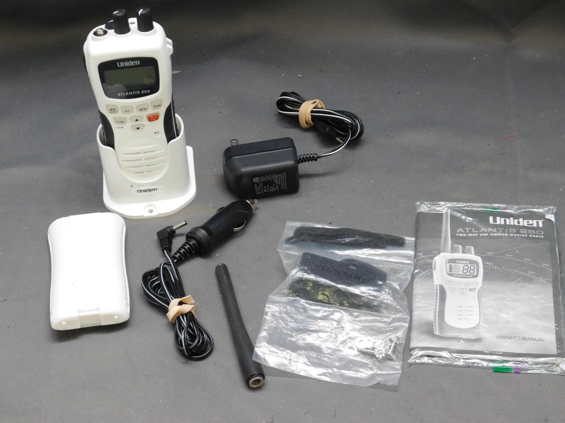 Adattatore AC Per UNIDEN Atlantis 250G 250BK VHF 2Way Handheld - Foto 3