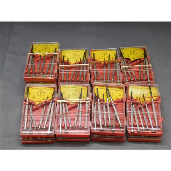 Lot of 17 Precision Screwdriver Bit Sets