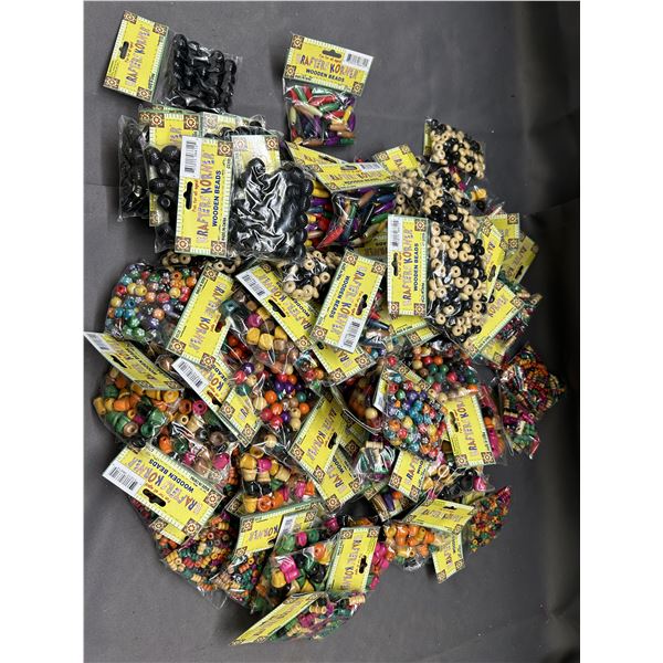 100 Sealed Bags Kraft World Beads 10 diff styles