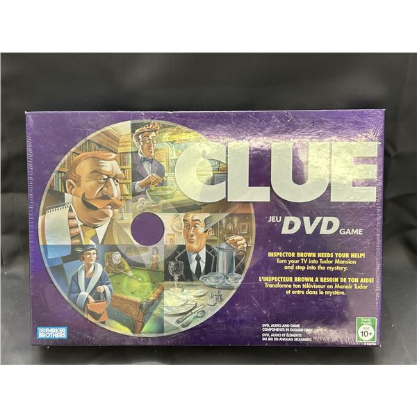 NEW Parker Brothers DVD Clue Game Sealed