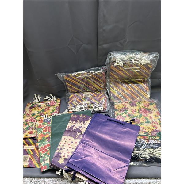 Lot of 100 NEW Gift Bags 12” x 10” x 5”