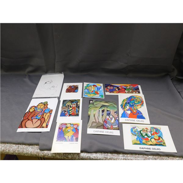 10 Daphne Odjig Canadian Indigenous Artist Cards