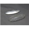 Image 5 : Sterling Silver & Cut Crystal Small Oval Shaped Trinket Dish Box
