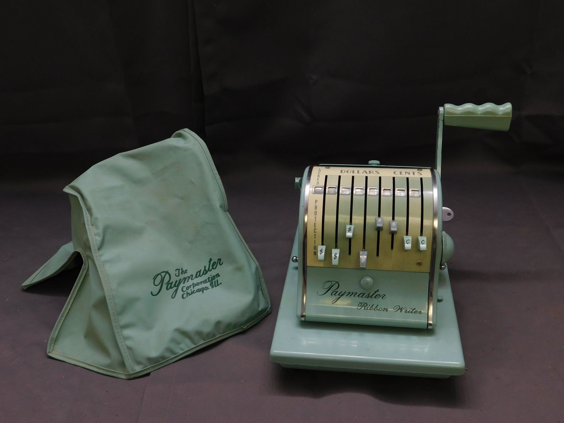 The Paymaster Ribbon Writer Mint Blue Green