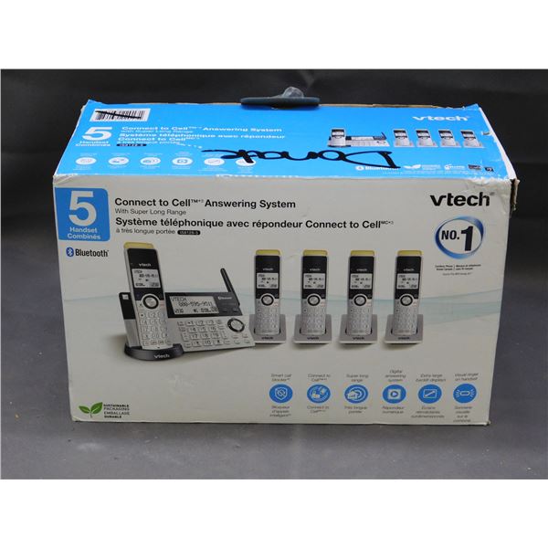 Connect to Cell Answering System 5 Handsets by VTech