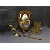 4pcs Vintage Candle Snuffer, Wall Mirror, TV Light, Brass Birds