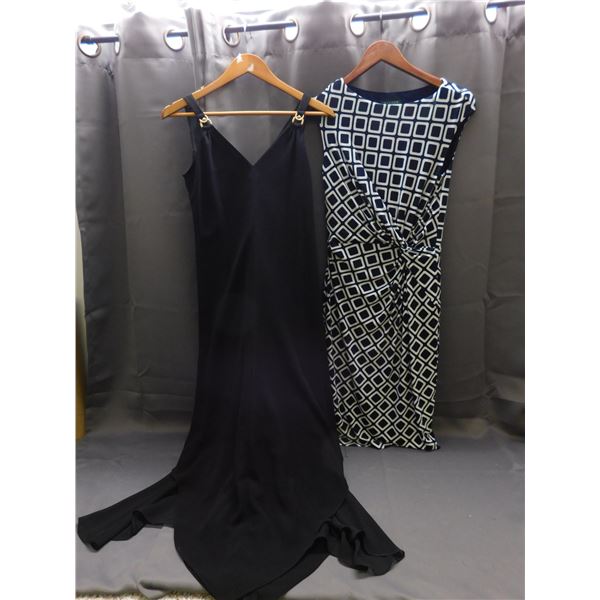 Ralph Lauren Women's Dress Size 8 & Black Evan Picone Black Night Dress
