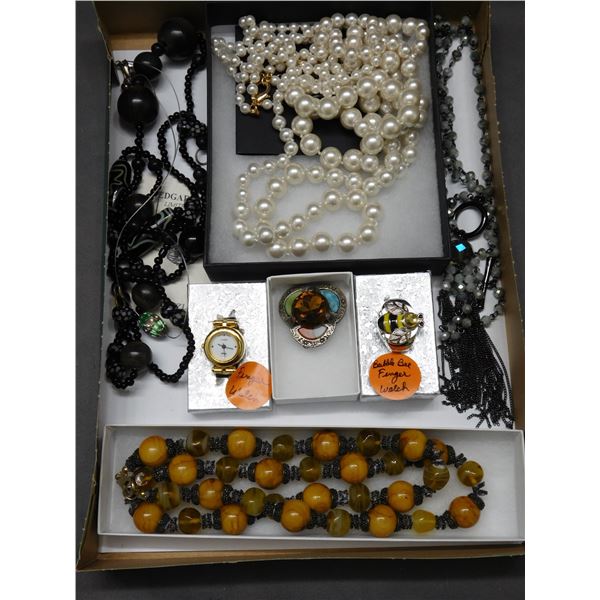Pendants, Finger Watch, Brooch, Necklaces Good Condition