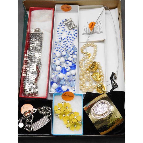 Graciano, Nolan Miller, Rhinestones, Sterling, Good Condition